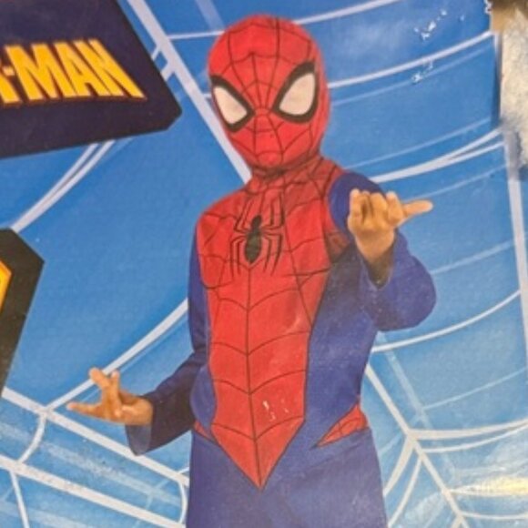Marvel Spider-Man Youth Size Medium Halloween Costume Age Medium 8/10 - Picture 1 of 14